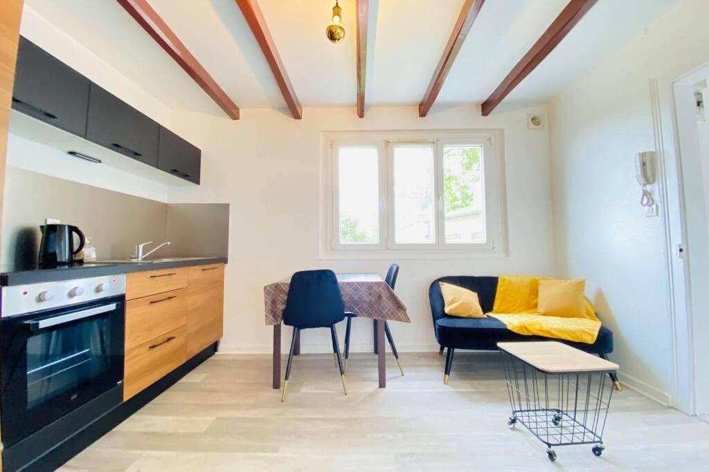 Appartement Cosy Avec Jardin Chaleureux Laon Esterno foto